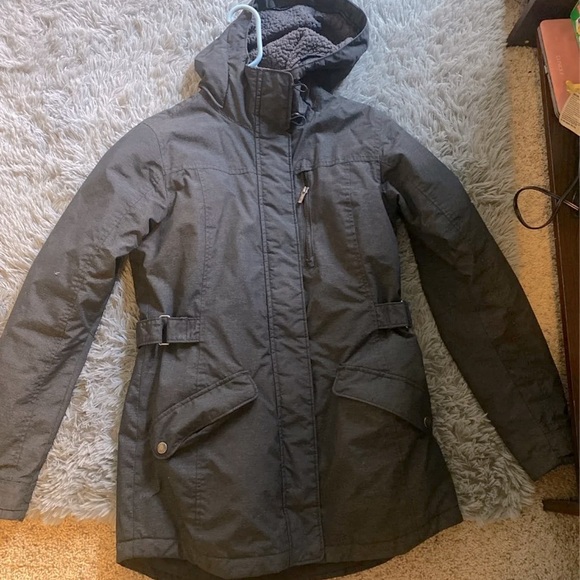 Columbia Winter Coat With Thermal Heating Liner Size Small Mid Thigh Length - Picture 1 of 4